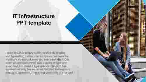 IT infrastructure ppt template